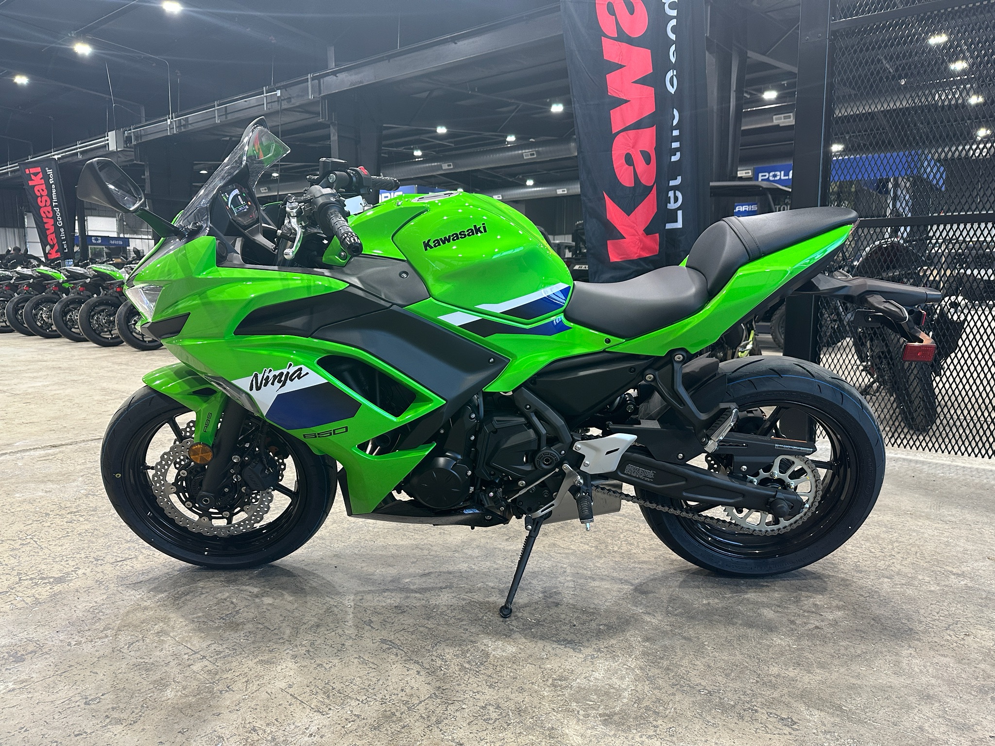 2026 Lime Green Kawasaki Ninja® 650 ABS in Claremore, OK | New