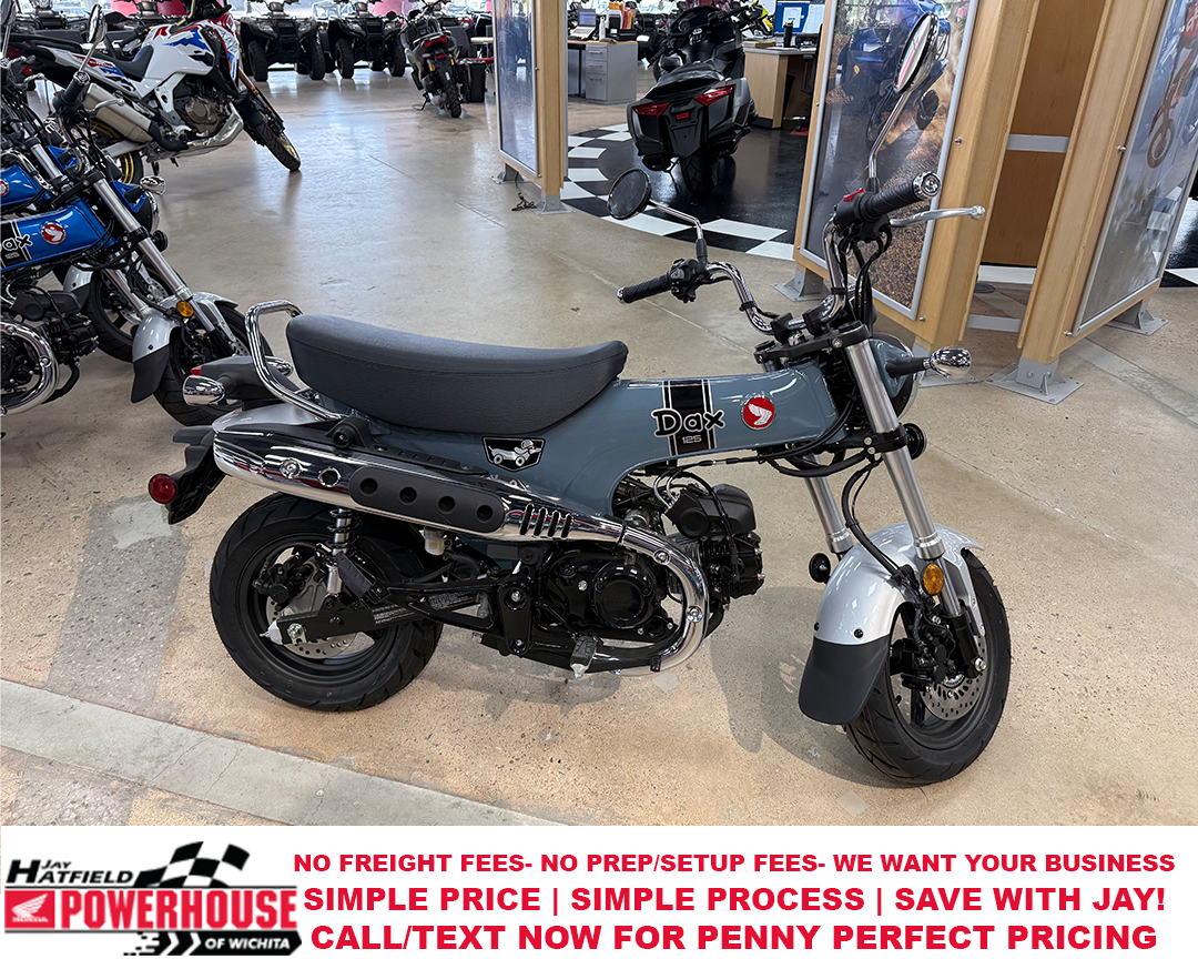 New 2025 Honda Dax 125 Pearl Gray, Wichita KS near Topeka | Specs