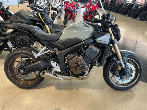 2025 Honda CB650R E-Clutch in Wichita, Kansas - Photo 1