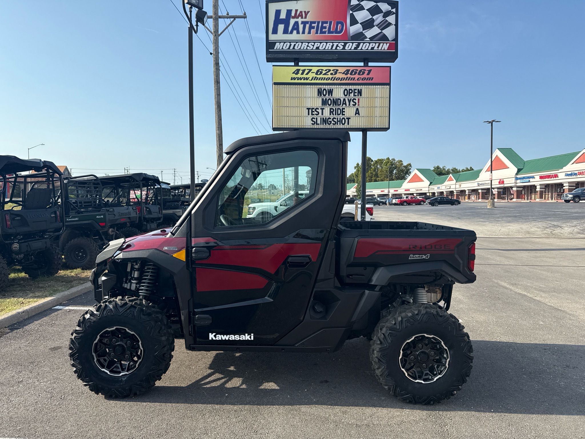 2026 Kawasaki RIDGE® Platinum Ranch Edition HVAC 1