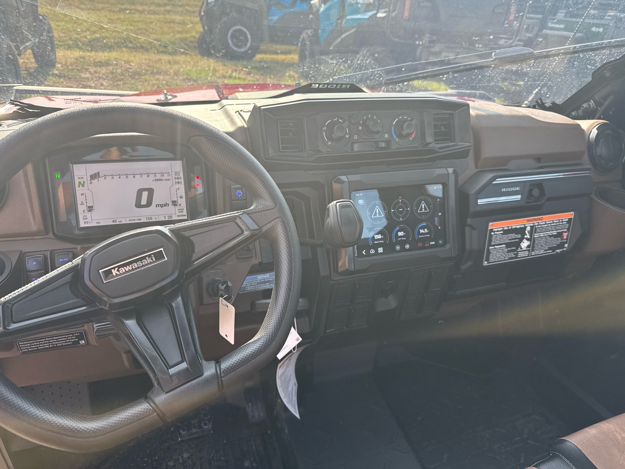 2026 Kawasaki RIDGE® Platinum Ranch Edition HVAC 7