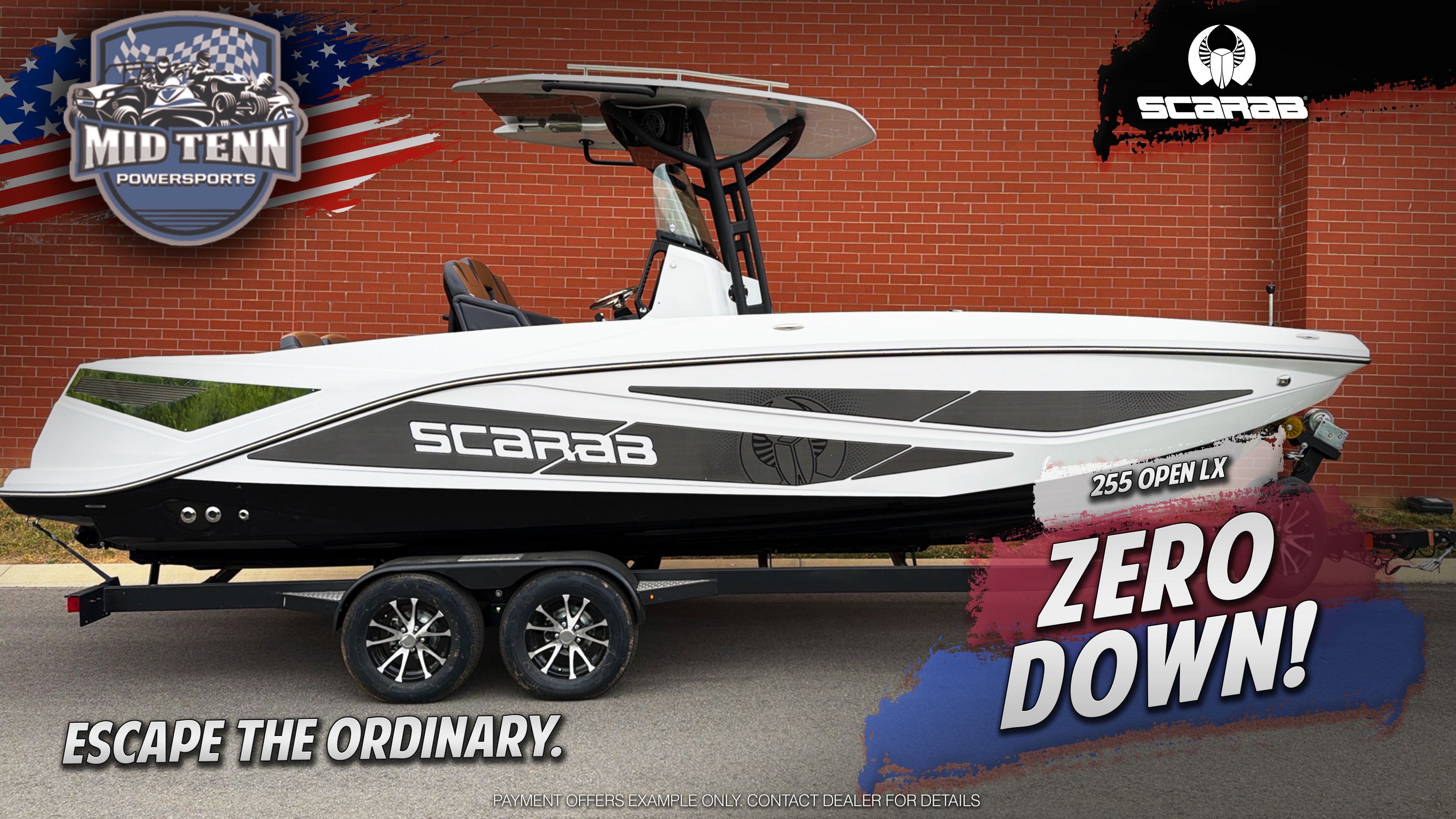 【※9月最終値下げ※】ZephyrBoat【※10月消去※】 New 2026 Scarab 255 Open LX, Lebanon TN | Specs, Price, Photos