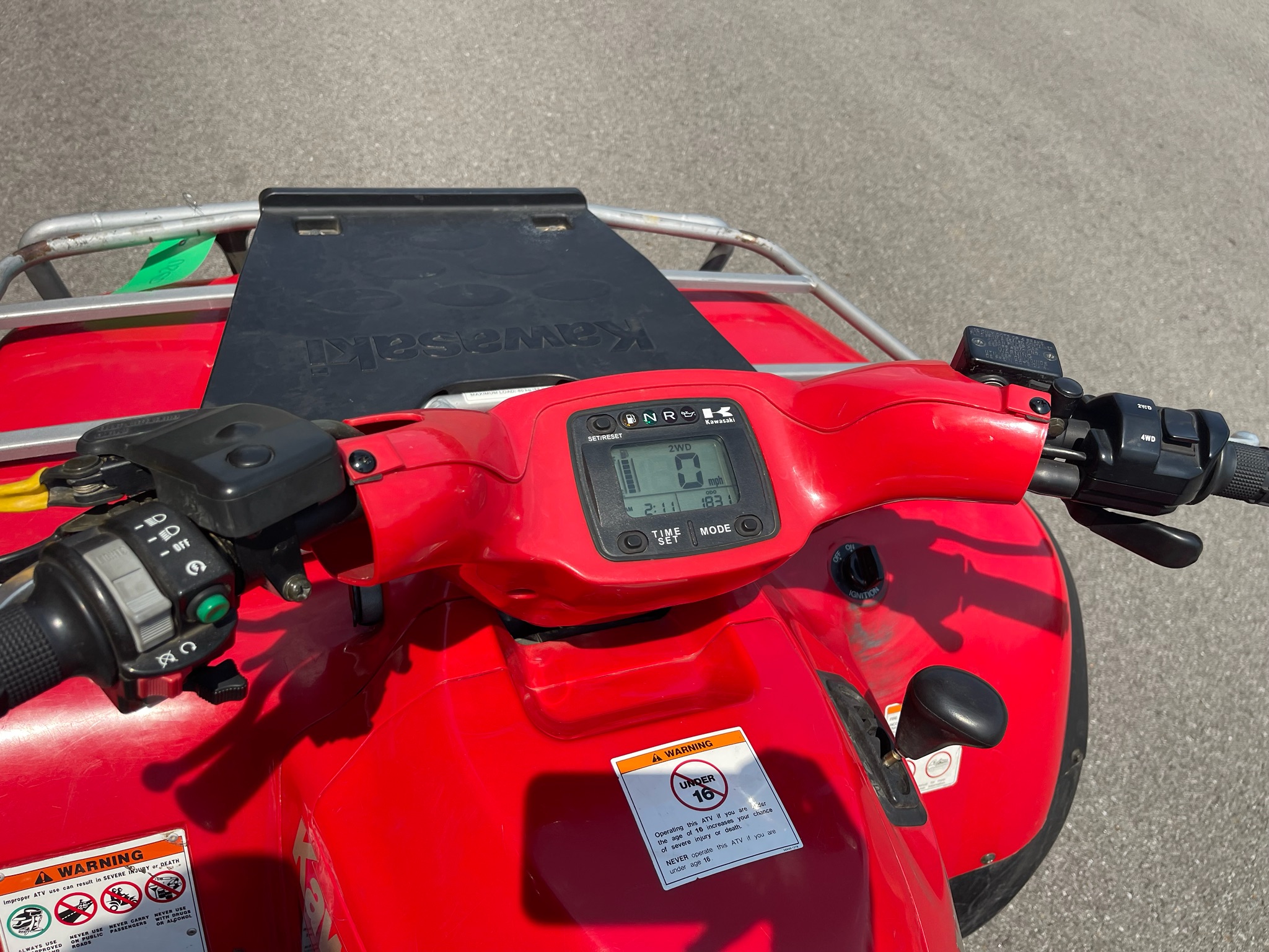2002 Kawasaki Prairie 650 5