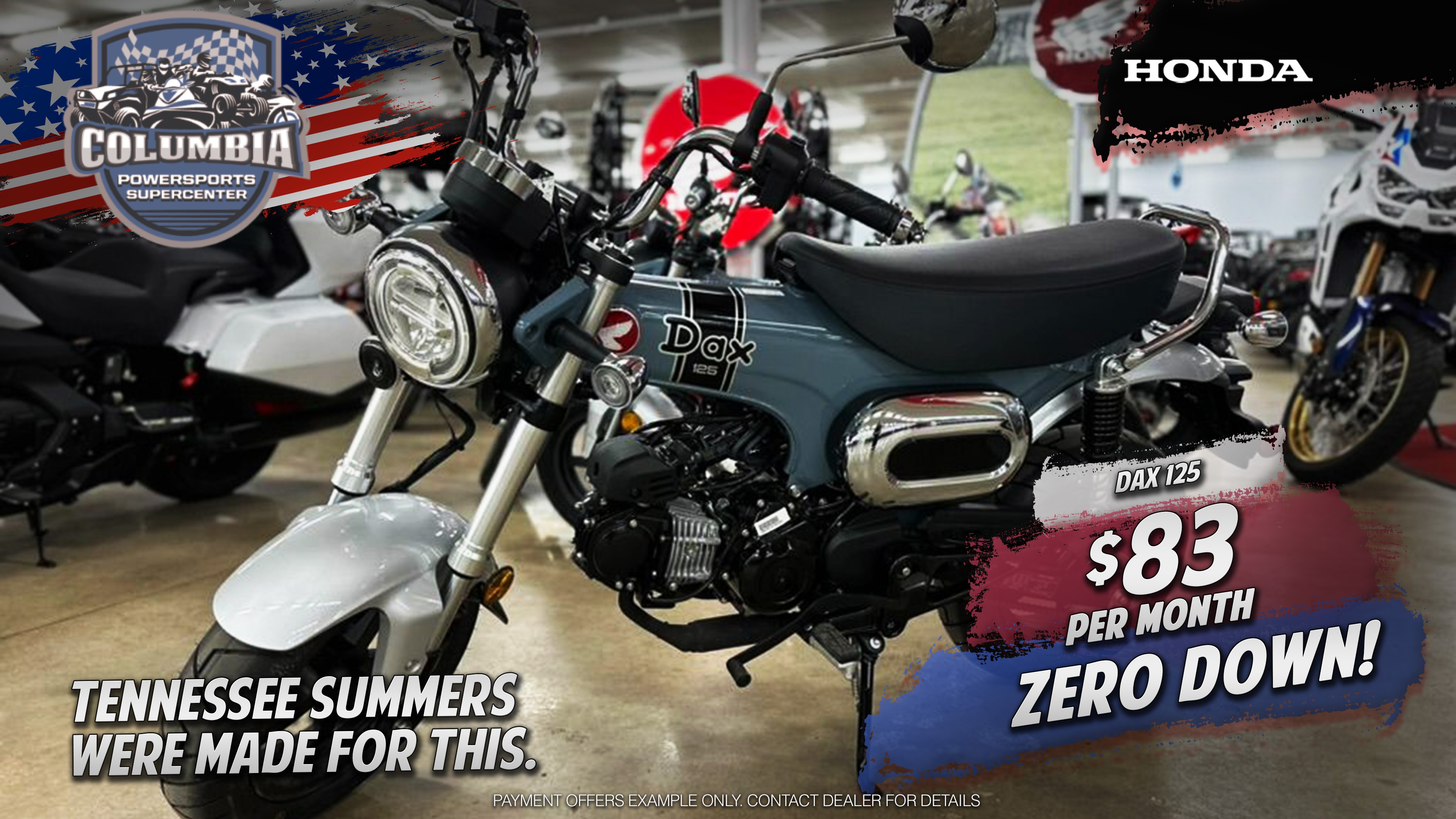 ☆k.honda-dec.25_paint☆ New 2025 Honda Dax 125, Columbia TN | Specs, Price, Photos | Pearl