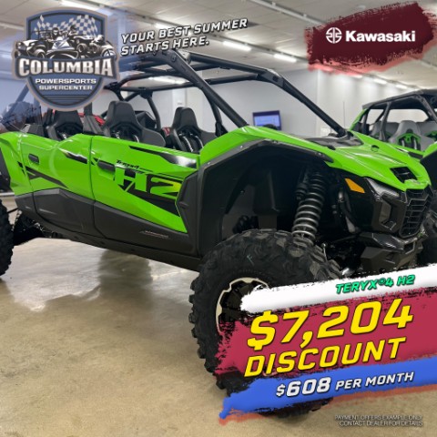 New 2026 Kawasaki Teryx®4 H2, Columbia TN | Specs, Price, Photos