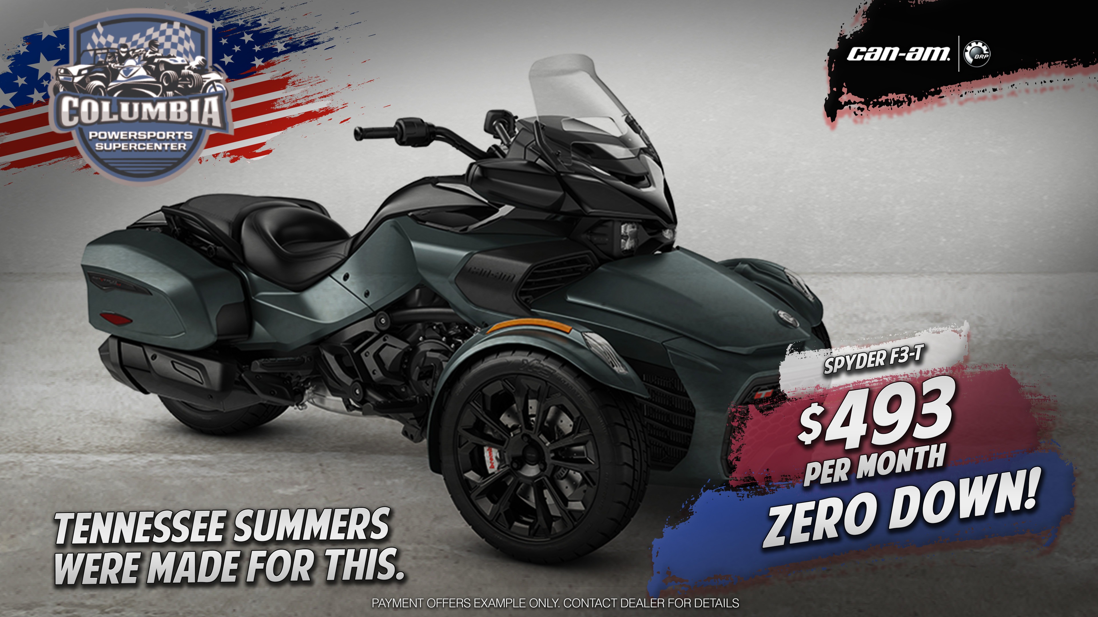 New 2025 Can-Am Spyder F3-T, Columbia TN | Specs, Price, Photos