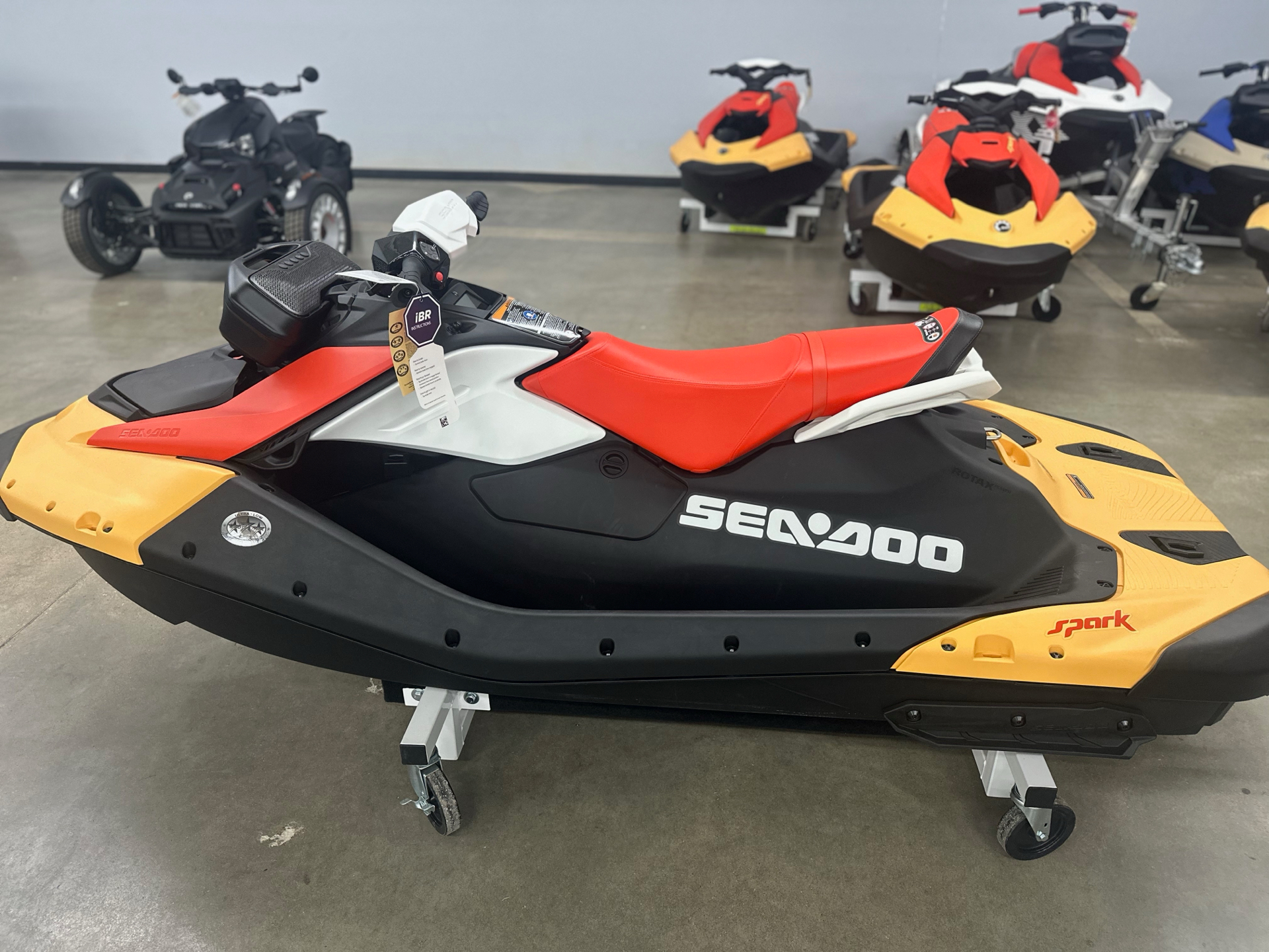 SEADOO　SPARK　hour少な目　初心者にぴったりIBR付き New 2025 Sea-Doo Spark for 2 90 hp + Convenience package with iBR