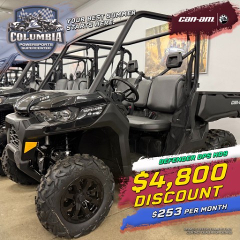 New 2025 Can-Am Defender DPS HD9, Columbia TN | Specs, Price