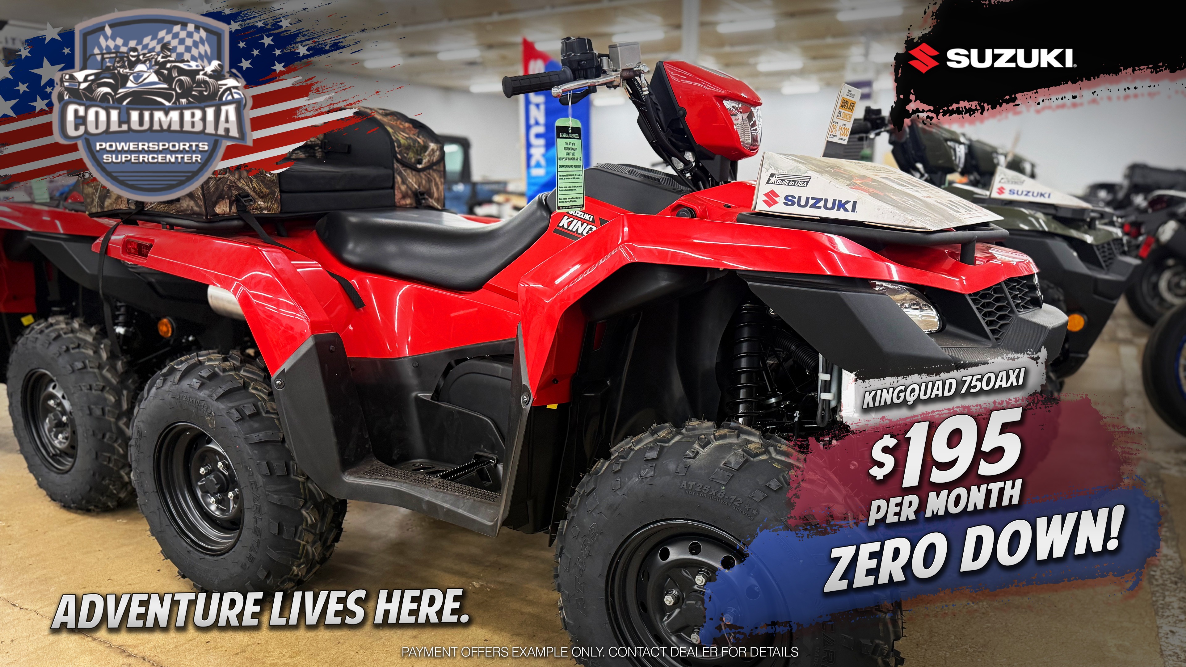 2025 Suzuki KingQuad 750AXi