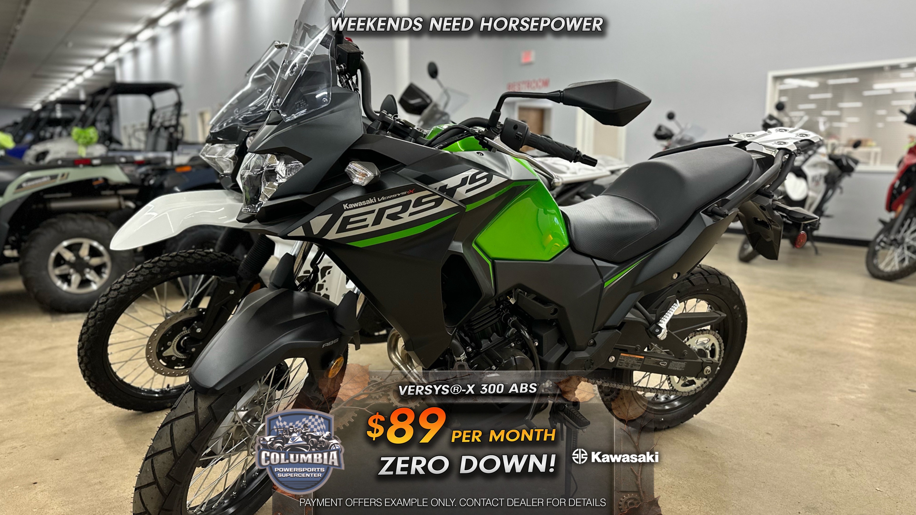 New 2025 Kawasaki Versys®-X 300 ABS, Columbia TN | Specs, Price