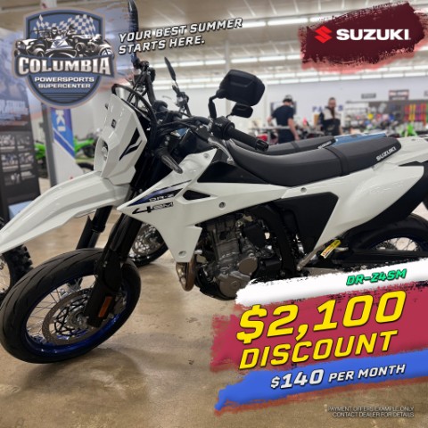New 2025 Suzuki DR-Z4SM, Columbia TN | Specs, Price, Photos