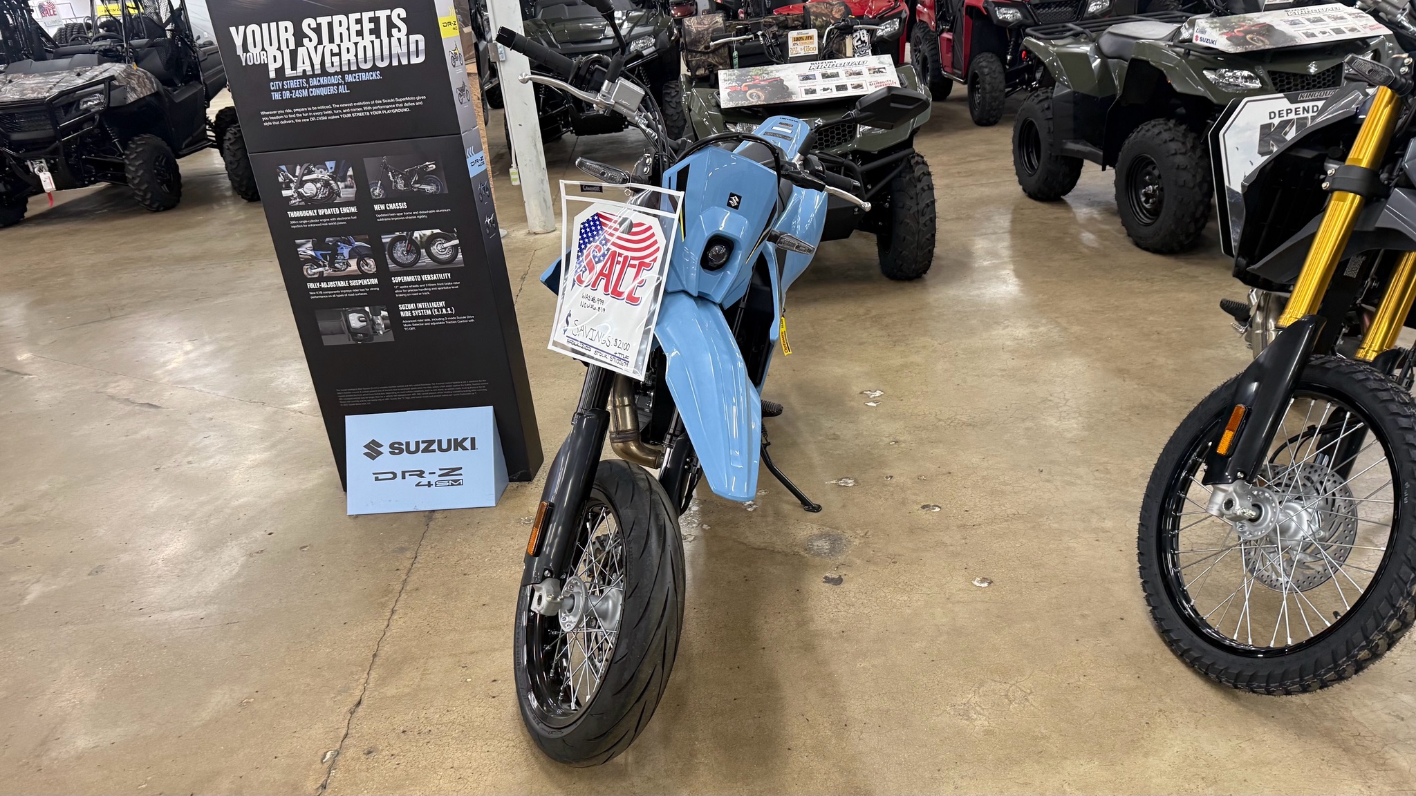 2025 Suzuki DR-Z4SM 3