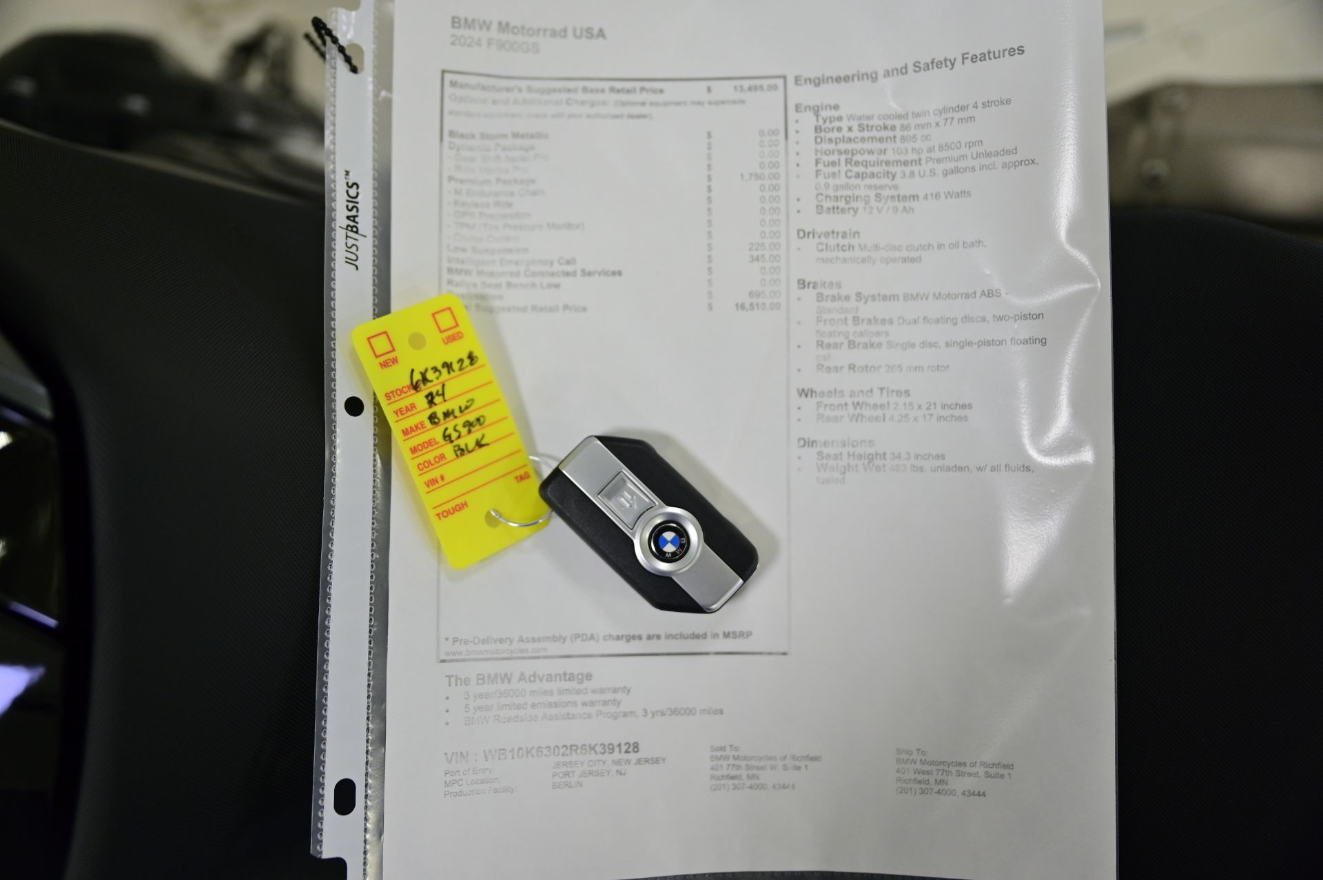 2024 BMW F 900 GS in Richfield, Minnesota - Photo 20