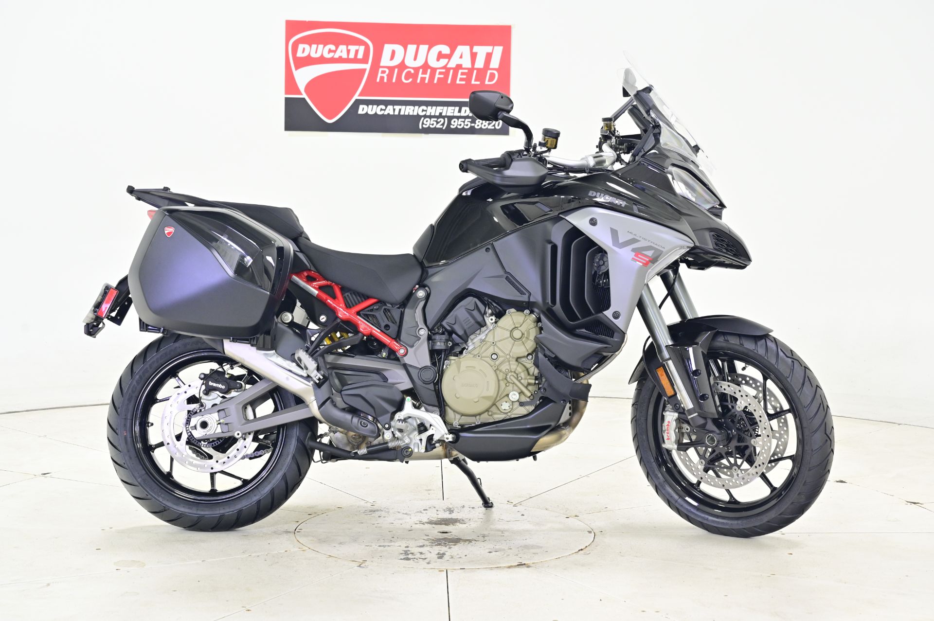 New 2025 Ducati Multistrada V4 S Travel Radar, Richfield MN