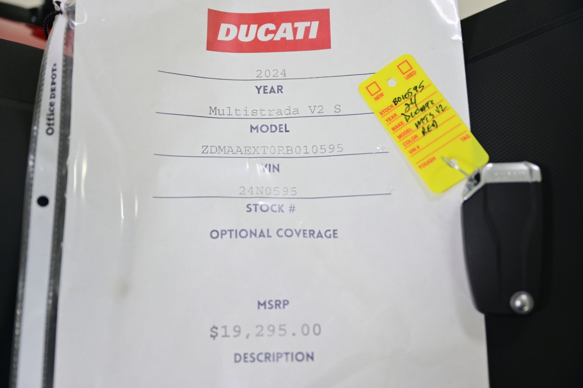 2024 Ducati Multistrada V2 S in Richfield, Minnesota - Photo 22