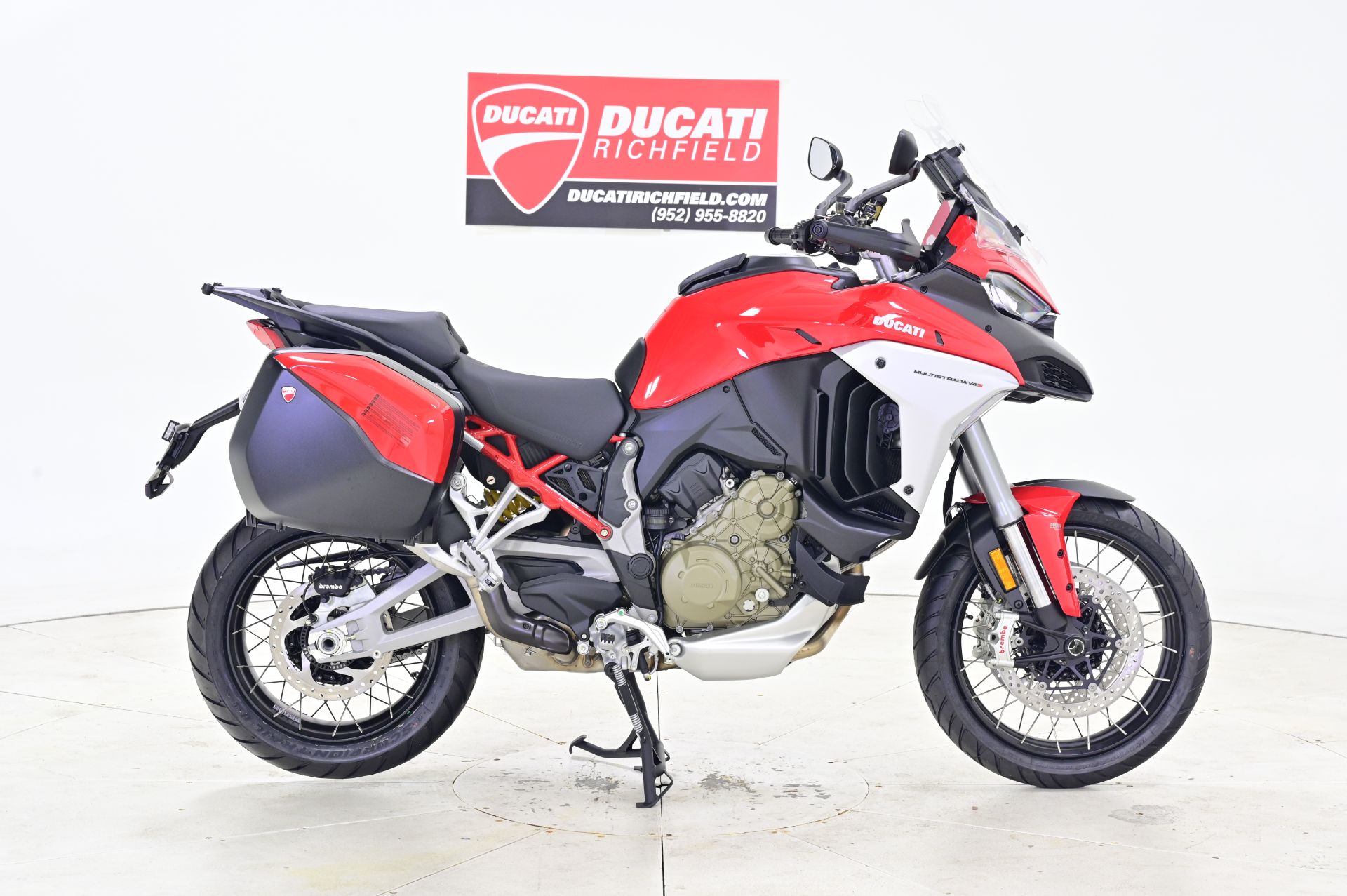 2024 Ducati Multistrada V4 S Travel & Radar Spoked Wheels in Richfield, Minnesota - Photo 1