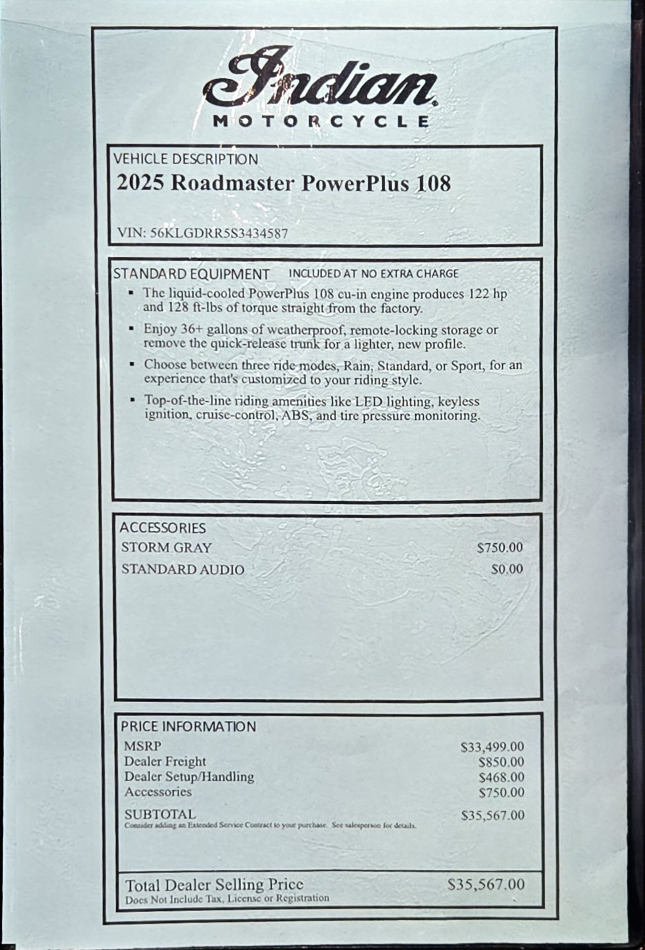 2025 Indian Motorcycle Roadmaster® PowerPlus Dark Horse® with PowerBand Audio Package in Lexington, Kentucky - Photo 18