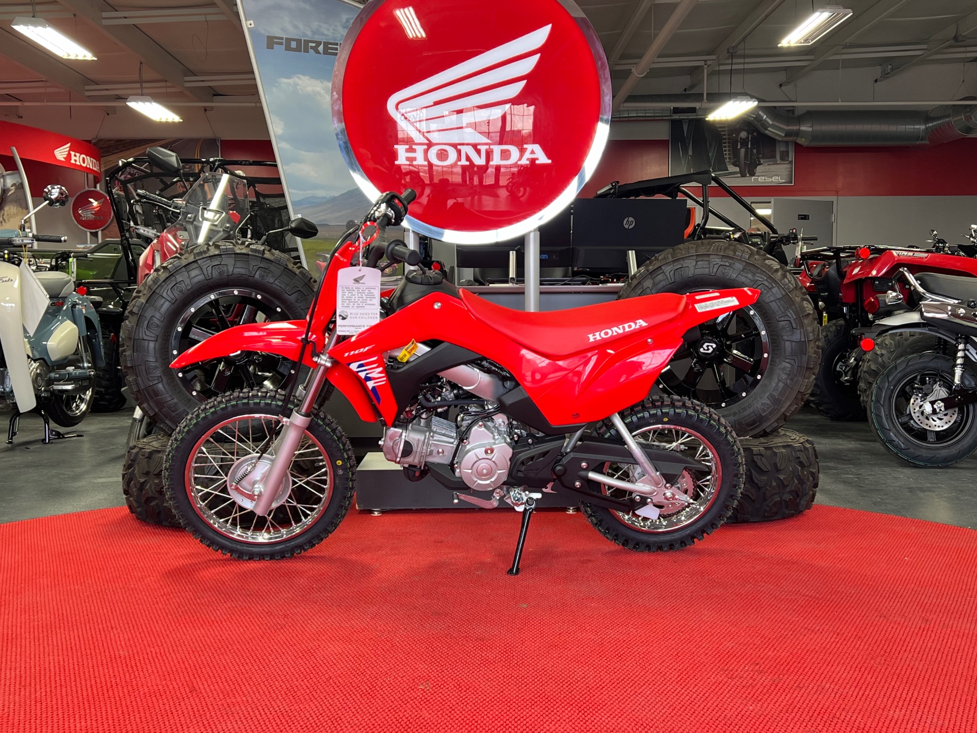 2025 Honda CRF110F in Lafayette, Indiana - Photo 3