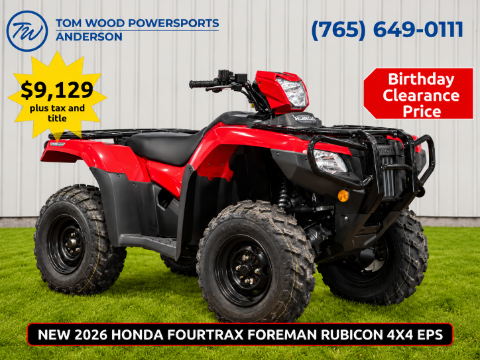 2026 Honda FourTrax Foreman Rubicon 4x4 EPS — photo 1 of 10