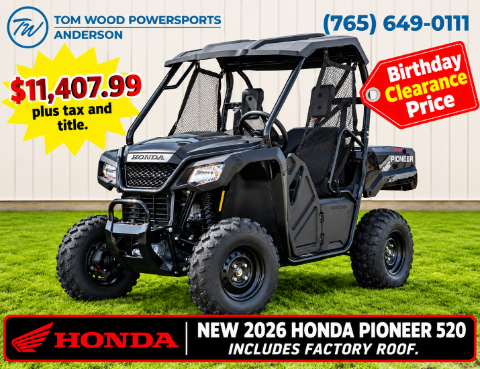 2026 Honda Pioneer 520 — photo 1 of 12