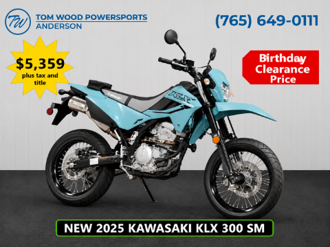 2025 Kawasaki KLX300SM