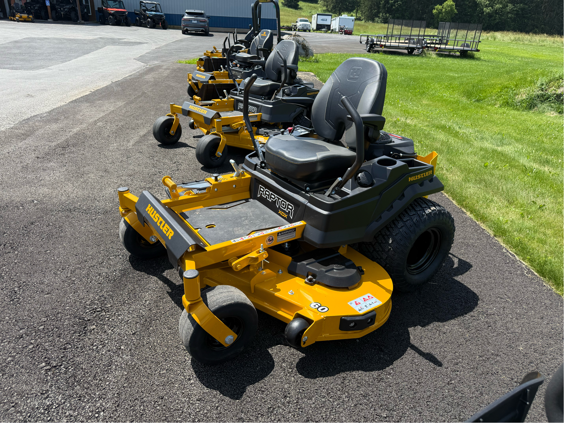 New 2025 Hustler Turf Equipment Raptor XDX 60 in. Kawasaki FR730
