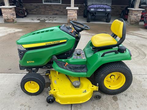 2021 John Deere X570 Select Series 54 in. Deck in Independence, Iowa - Photo 2