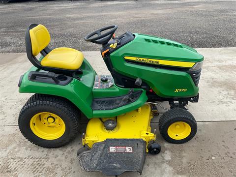 2021 John Deere X570 Select Series 54 in. Deck in Independence, Iowa - Photo 5
