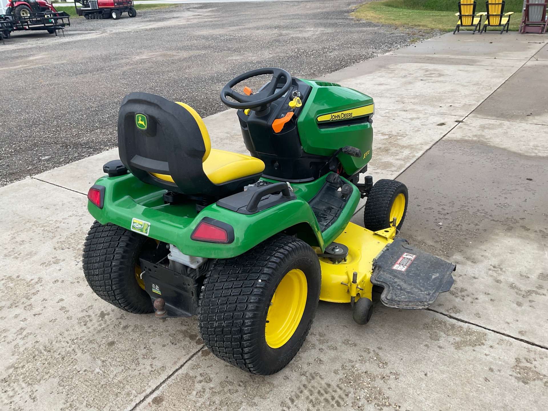 2021 John Deere X570 Select Series 54 in. Deck in Independence, Iowa - Photo 6