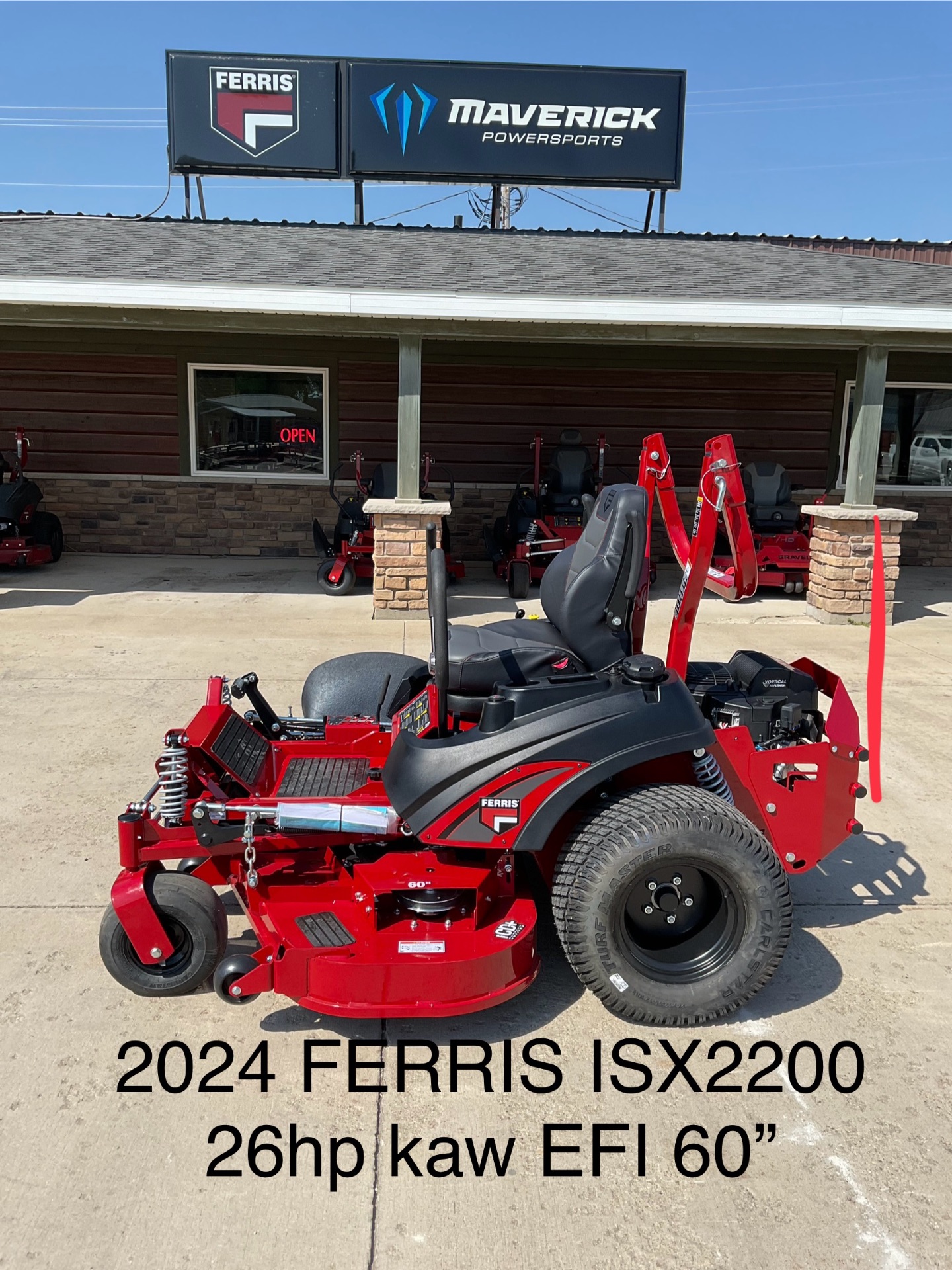 2024 Ferris Industries ISX 2200 60 in. Kawasaki FT730V EFI ETC 26 hp in Independence, Iowa - Photo 1
