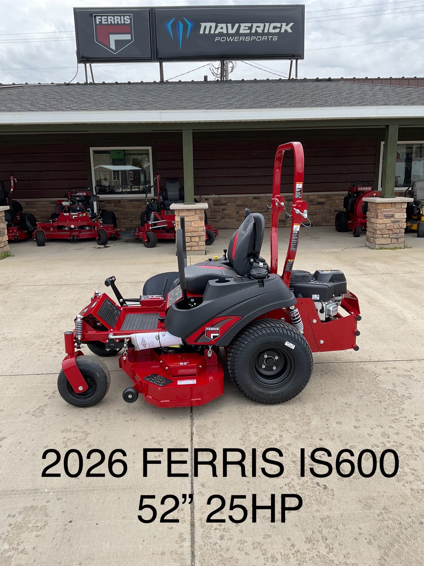 New Ferris Industries IS 600 52 in. Briggs & Stratton CXi 25 hp