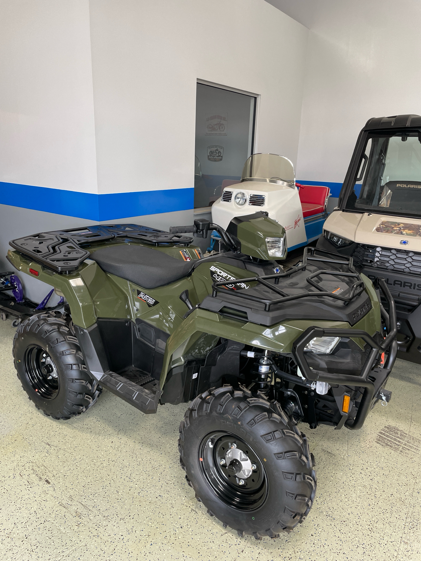 New 2025 Polaris Sportsman 450 Utility ATVs in Adams Center