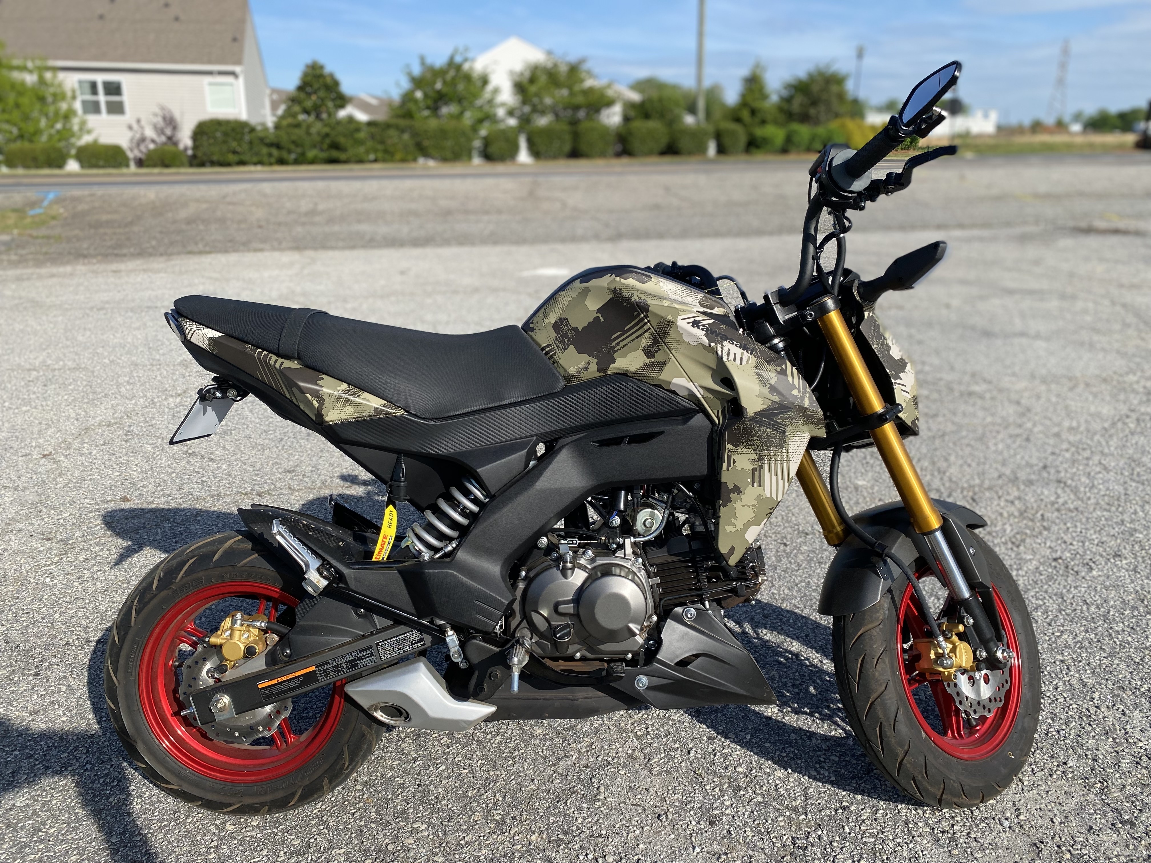 2025 Kawasaki Z125 Pro Motorcycles Greer South Carolina KA34757