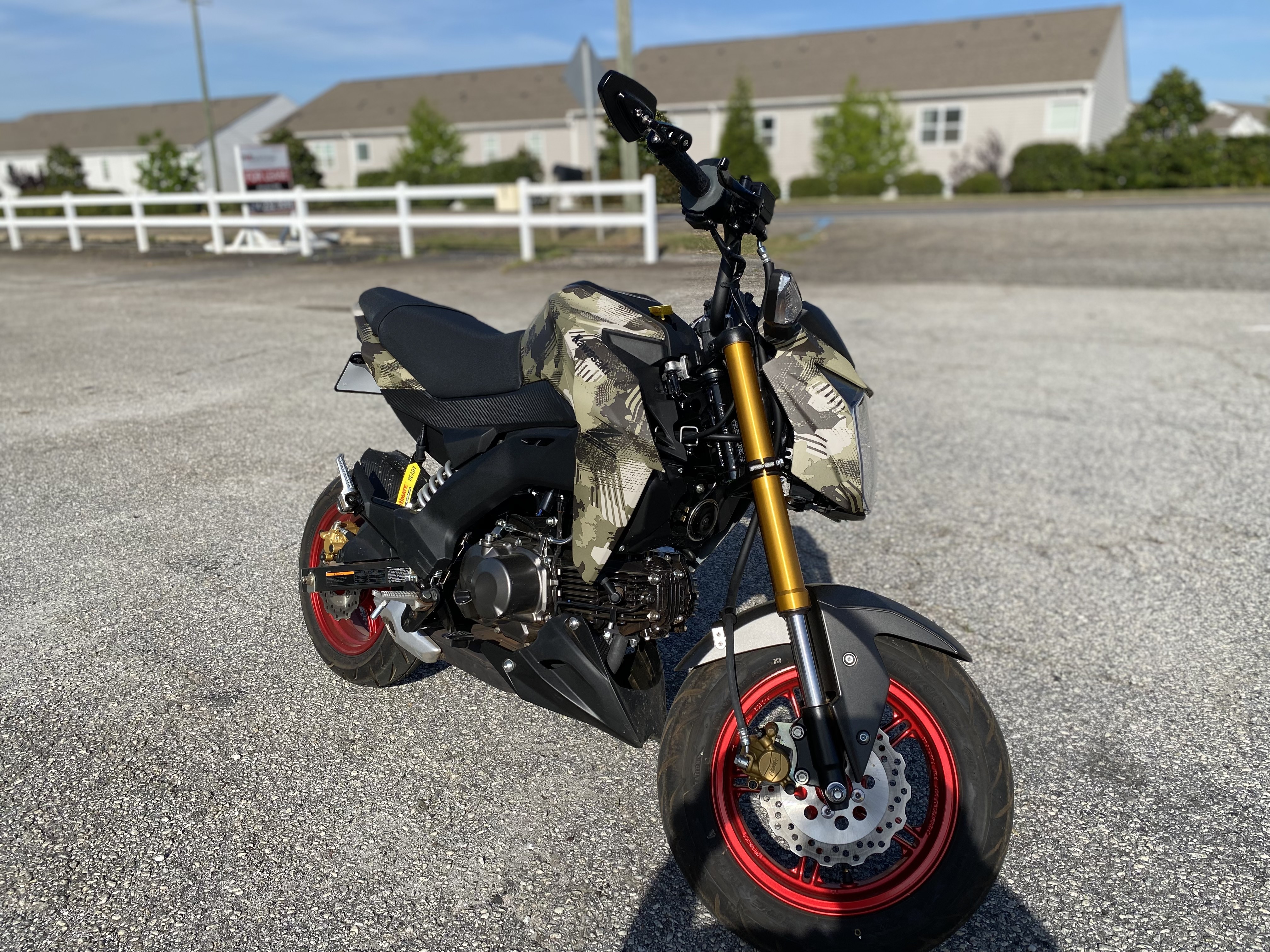 2025 Kawasaki Z125 Pro Motorcycles Greer South Carolina KA34757