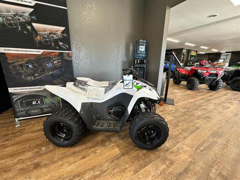 New 2026 Kawasaki KFX®90, Derby VT | Specs, Price, Photos | Bright