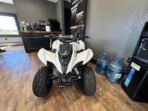 New 2026 Kawasaki KFX®90, Derby VT | Specs, Price, Photos | Bright