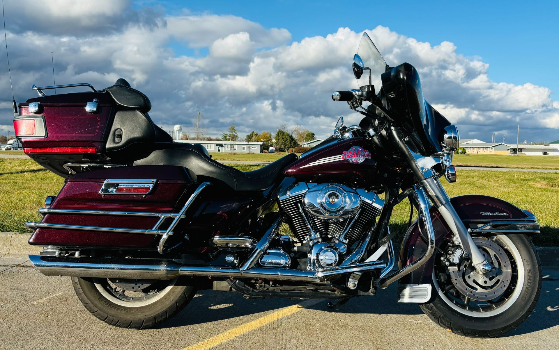 Used 2007 Harley-Davidson ULTRA CLASSIC BLACK CHERRY Motorcycles