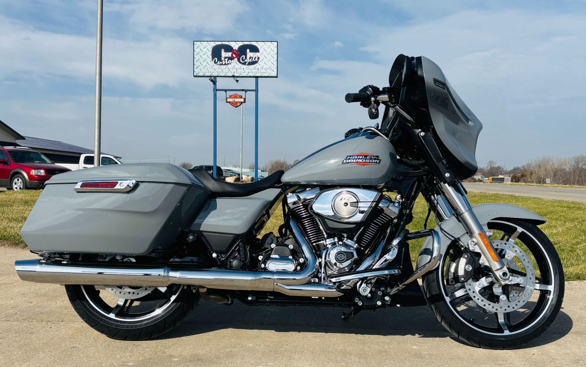 New 2026 Harley-Davidson Street Glide® Dark Billiard Gray Chrome