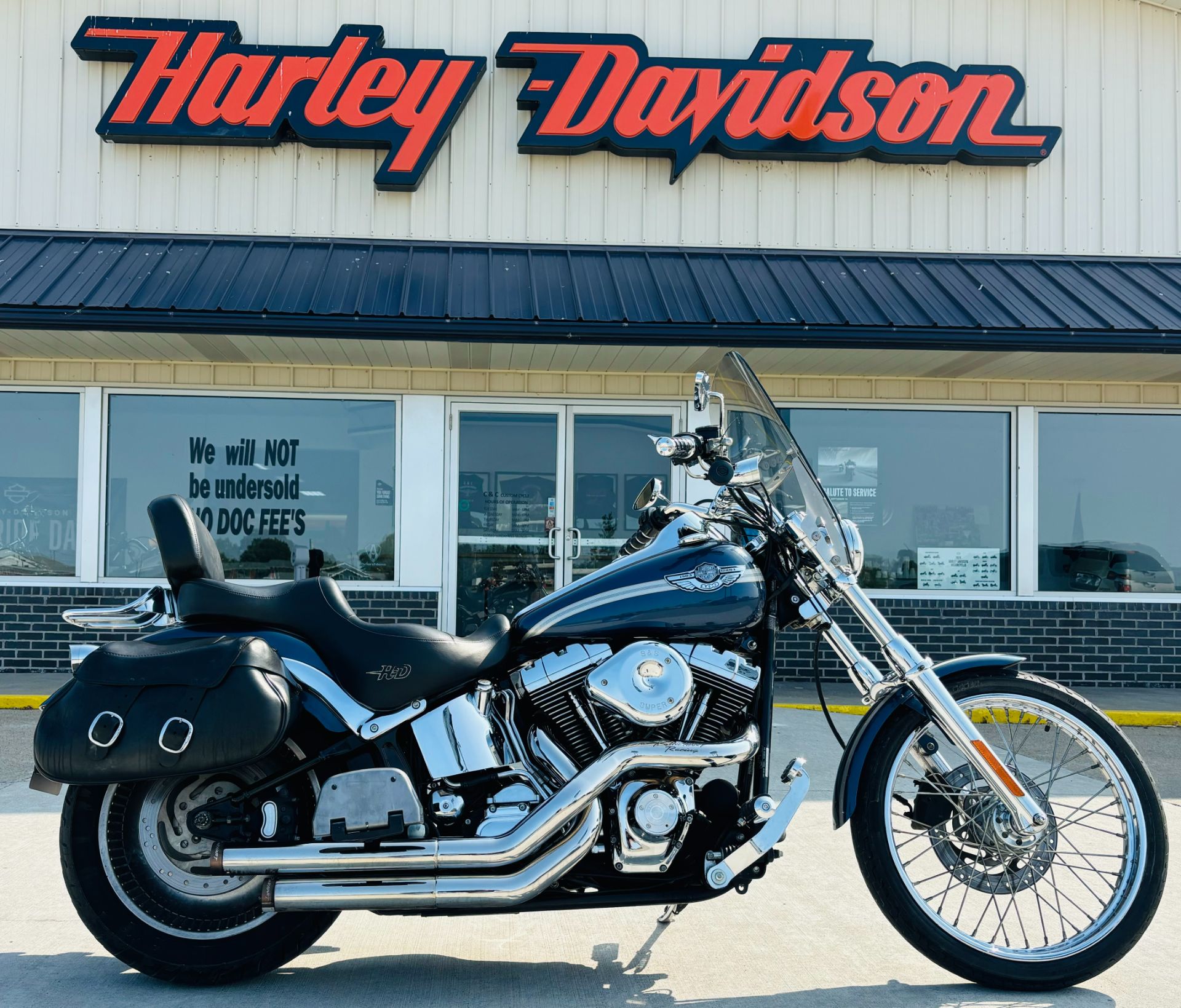 Used 2003 Harley-Davidson SOFTAIL DEUCE GUNMETAL BLUE