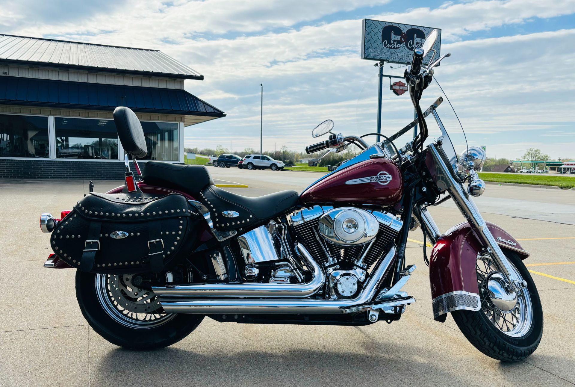 Harley-Davidson 2004式 FLSTC 純正タンク 【公式通販】