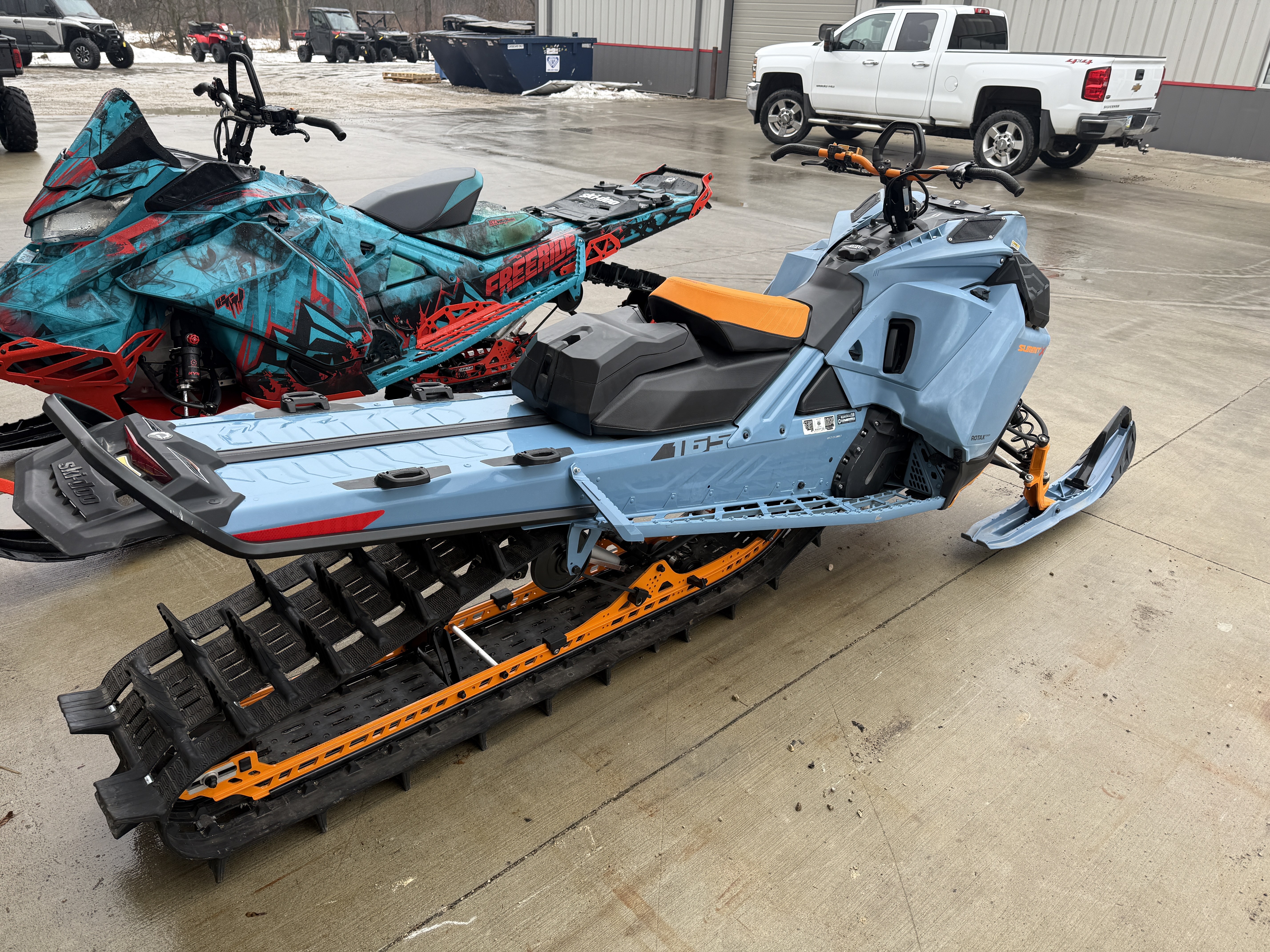 Used 2022 Ski-Doo Summit X 165 850 E-TEC Turbo SHOT PowderMax