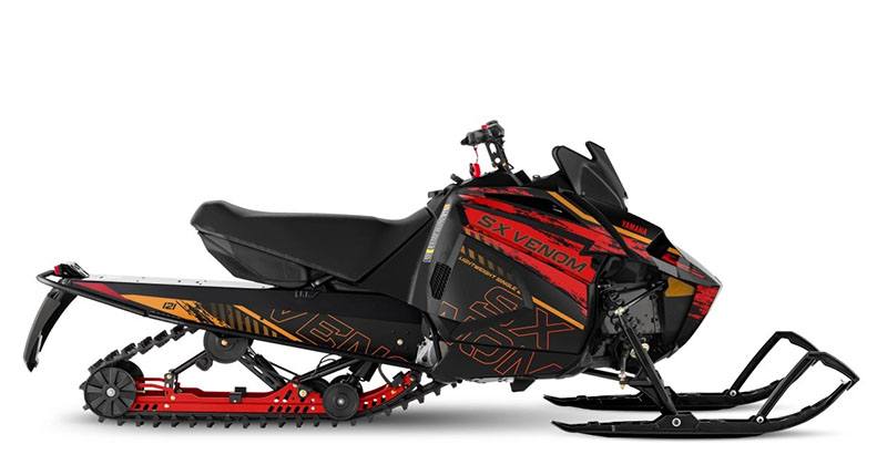 New 2025 Yamaha SX Venom | Snowmobiles in Mason City IA | Black