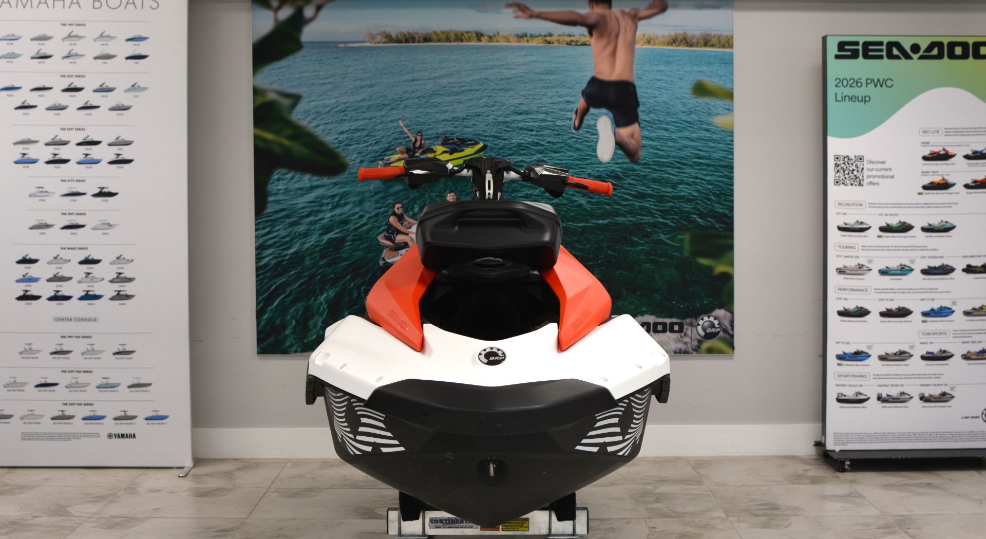 2026 Sea-Doo Spark Trixx for 3 + iBR and Audio in option 2