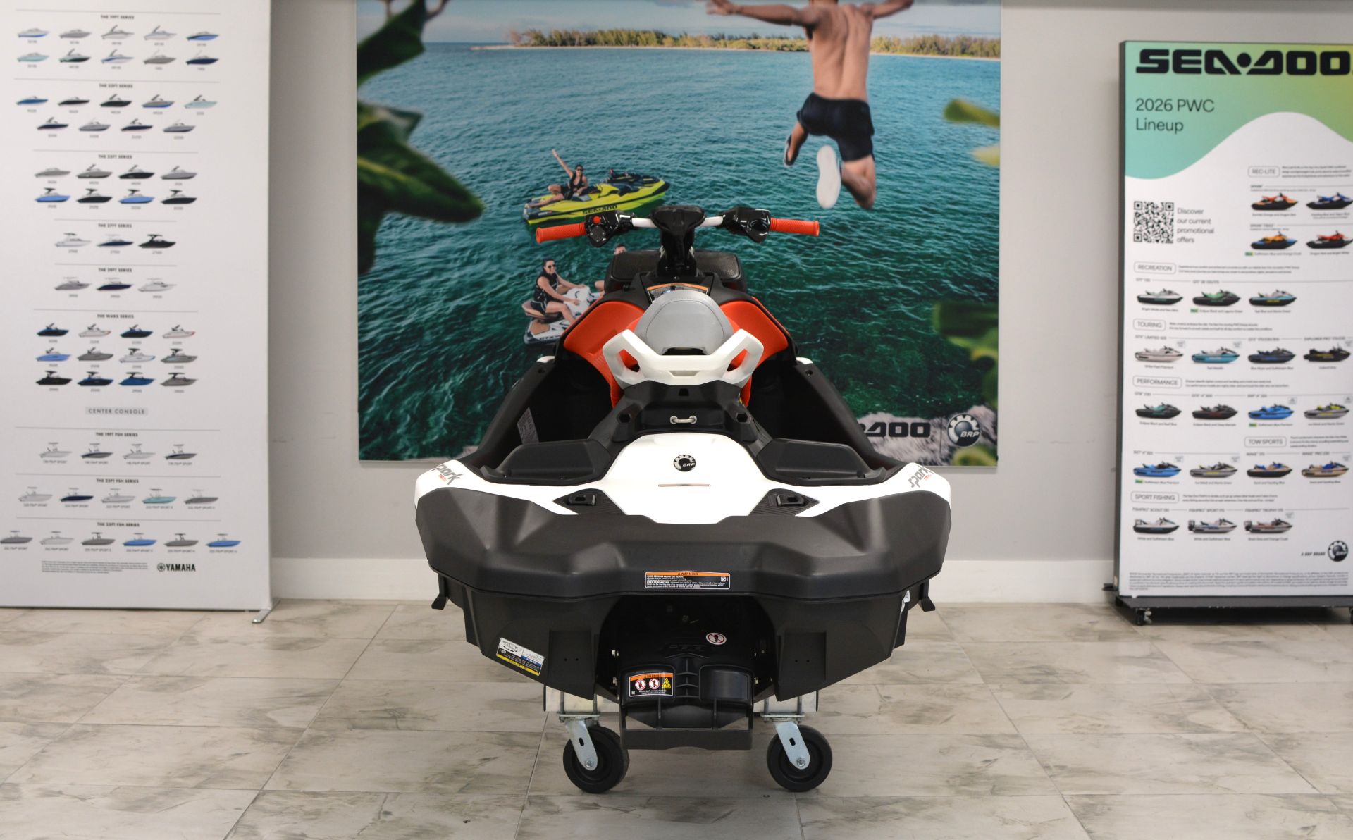 2026 Sea-Doo Spark Trixx for 3 + iBR and Audio in option 3