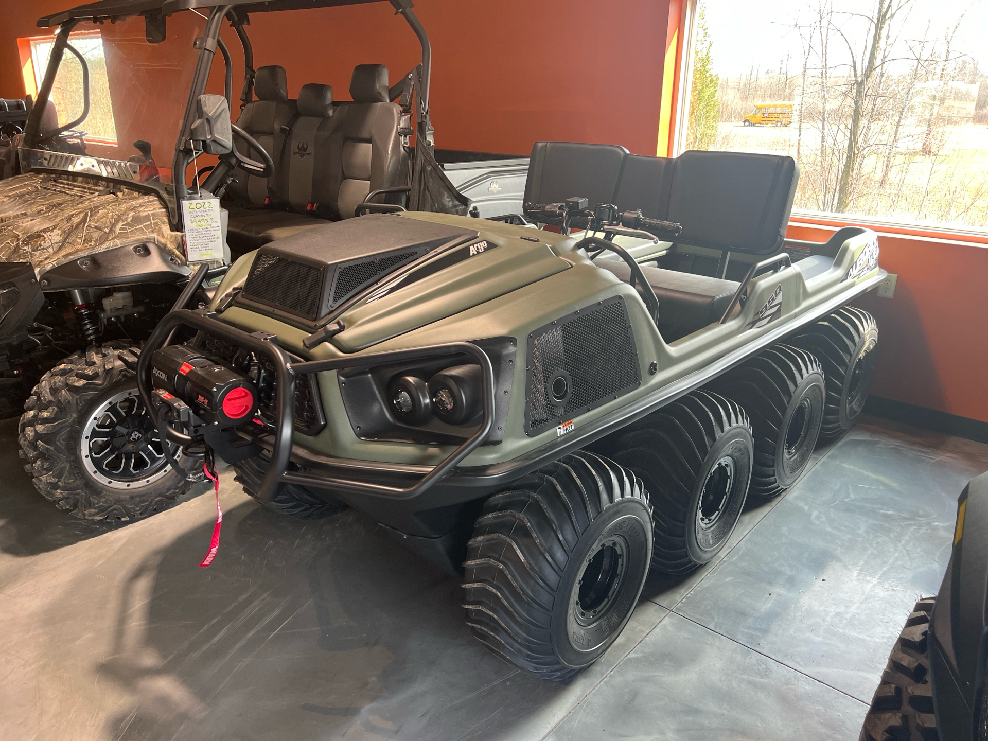 2025 New Sサイズ TANK AURORA Addiction 【新品未使用】14th Argo Power Panhandle in ATVs 8x8 XT 800 Pro Aurora トップス