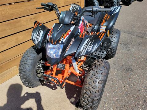 Used 2021 Kayo Storm 150 | ATVs in Trego WI | UAK381 Black