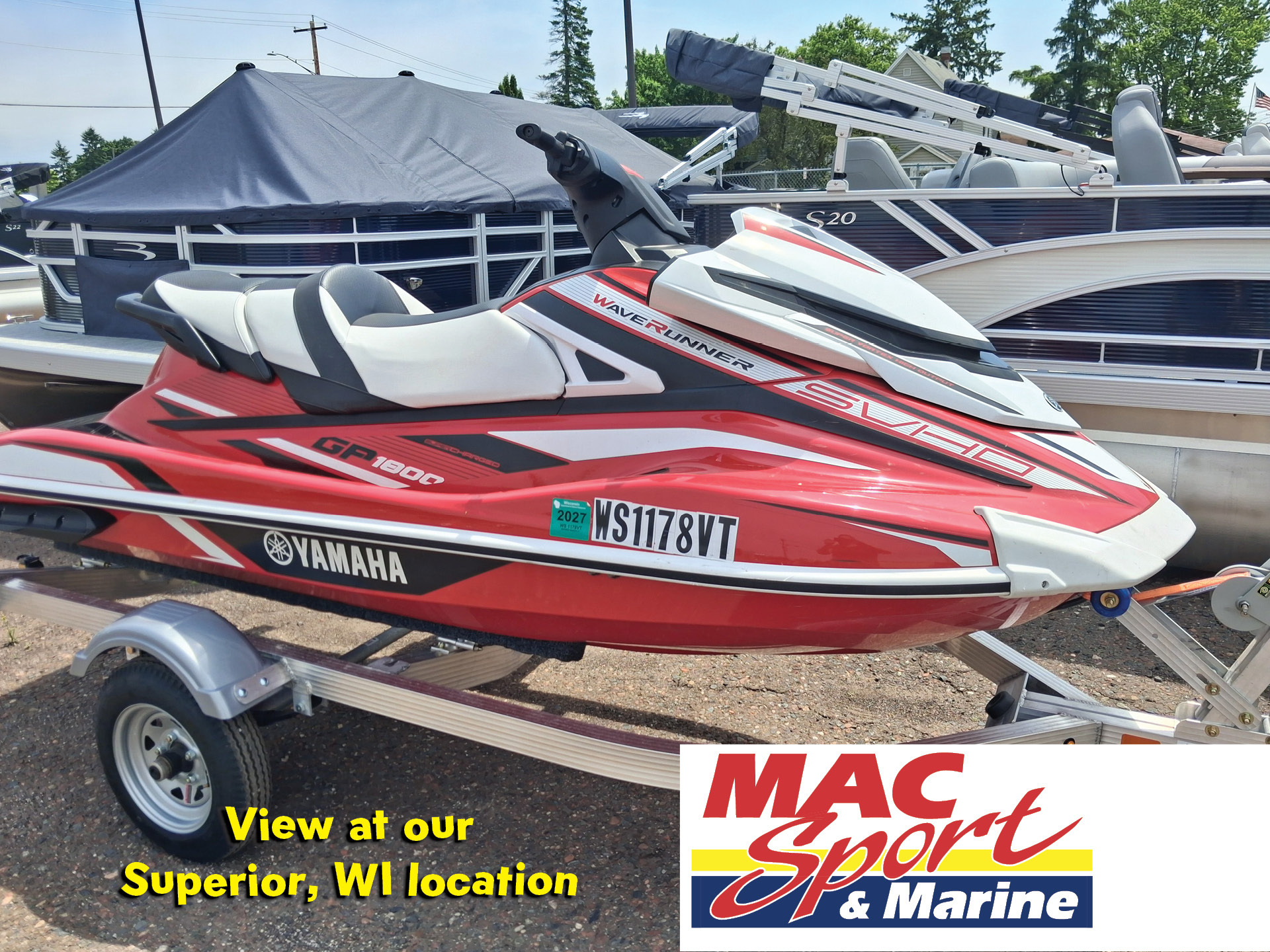 2018 Yamaha GP1800 for sale 1204342
