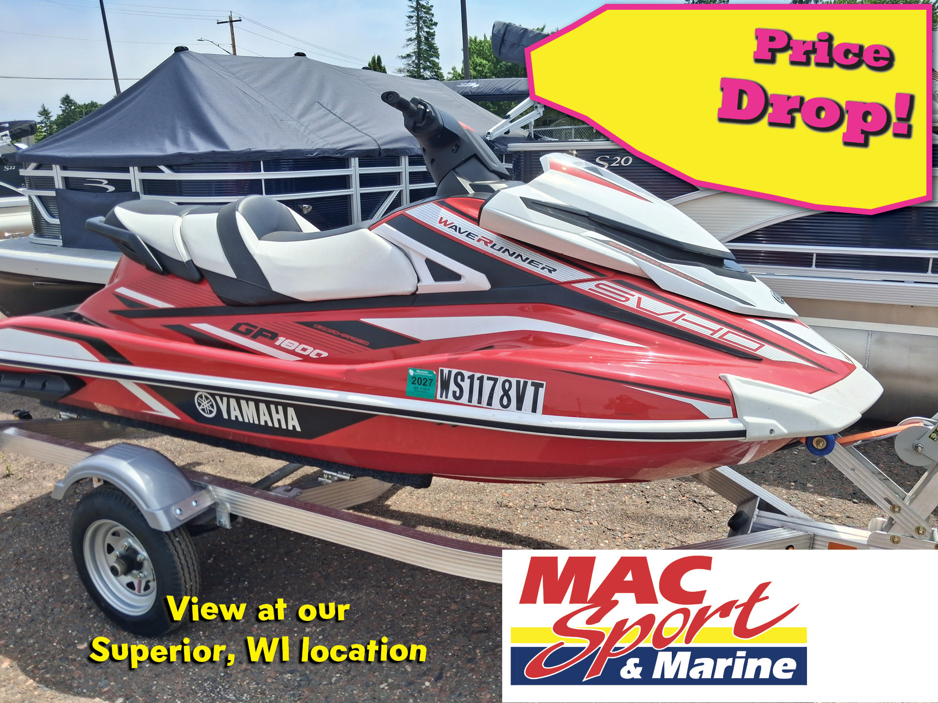 2018 Yamaha GP1800 1