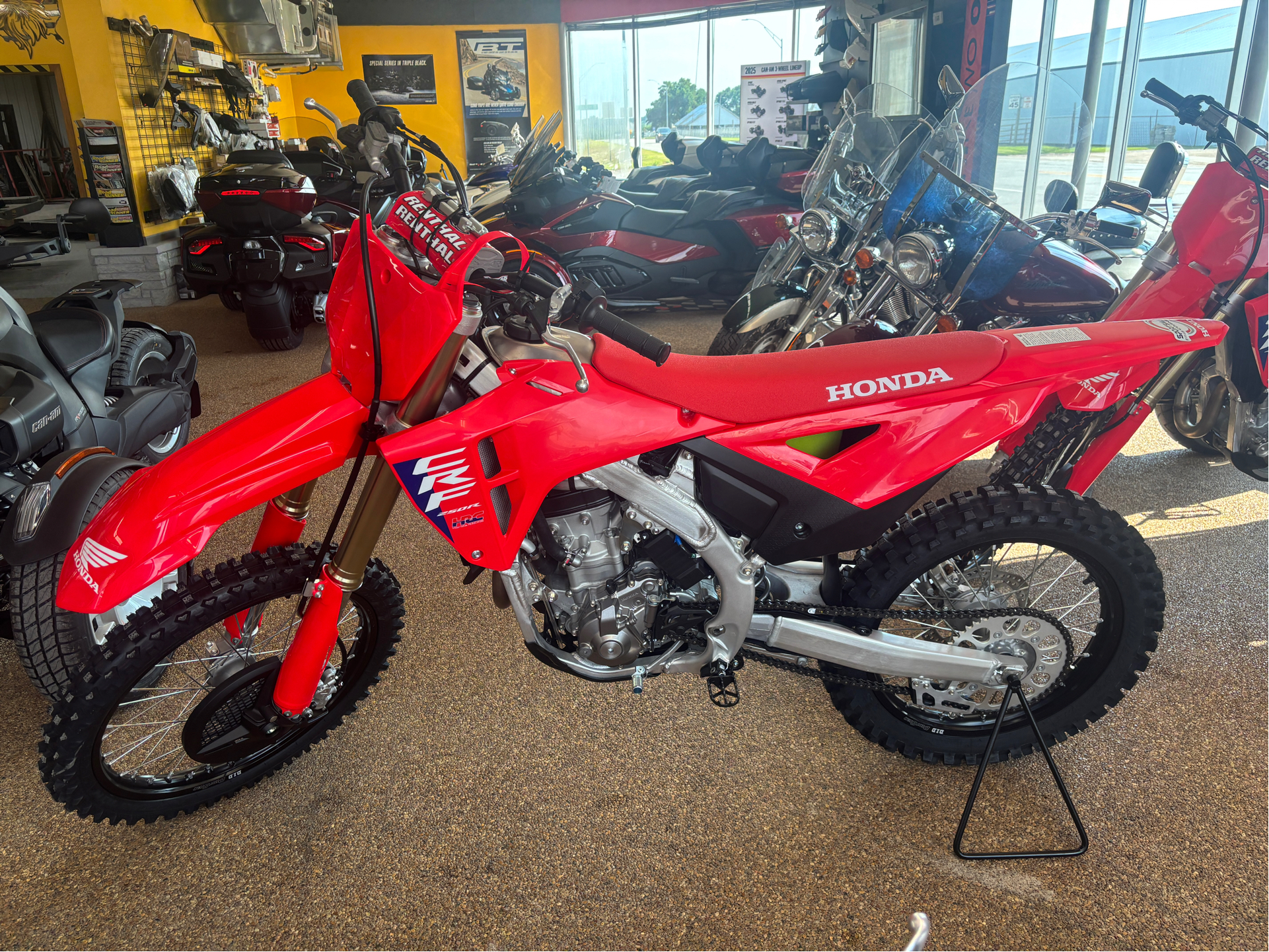 New 2026 Honda CRF250R Motorcycles in Algona IA HON800134 Red