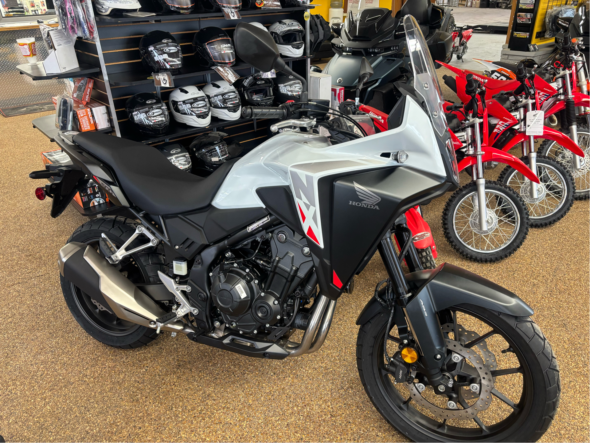 New 2025 Honda NX500 | Motorcycles in Algona IA | HON100315 Pearl